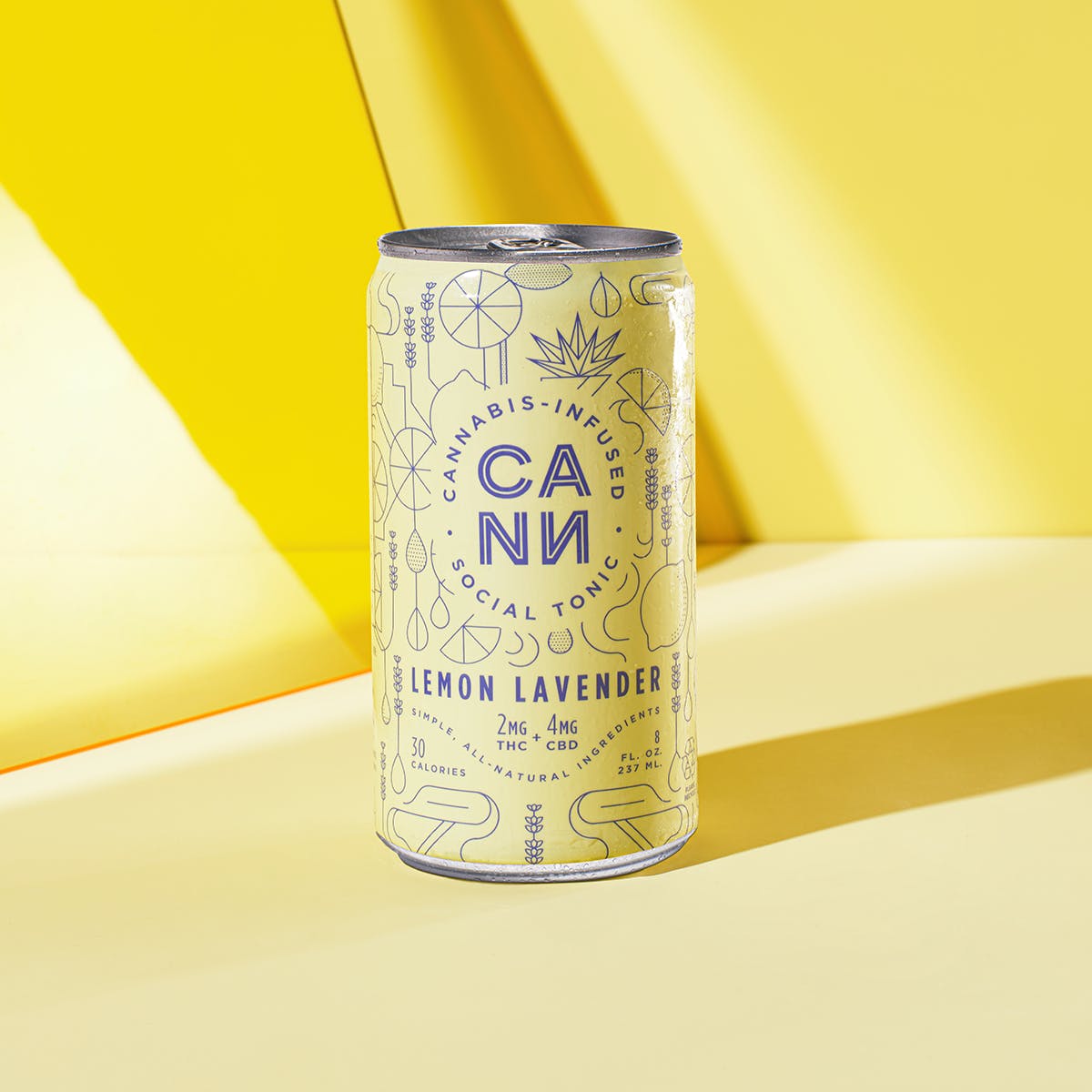 Lemon Lavender Social Tonic (4pk)