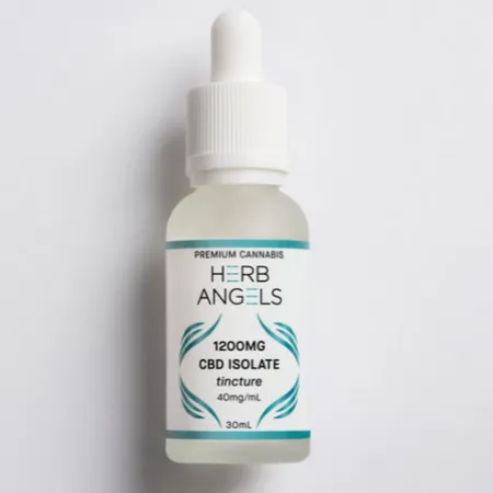HERB ANGELS 1200MG CBD ISOLATE TINCTURE